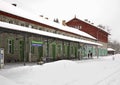 Railway station in Bayerisch Eisenstein. Bavaria. Germany