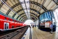 Railway station Berlin, Germany Royalty Free Stock Photo