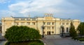 The railway station of the Brest-Central station is a monument of architecture of the Republic of Belarus, an open-air museum, a Royalty Free Stock Photo