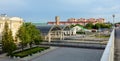 The railway station of the Brest-Central station is a monument of architecture of the Republic of Belarus, an open-air museum, a Royalty Free Stock Photo