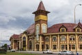 Railway station building in Uzhgorod. Ukraine