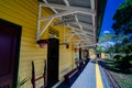 The railway station at Caboolture Historic Village, Queensland