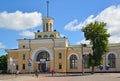 The railway station in the city of Berdichev, Ukraine