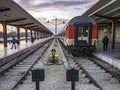 Railway station in the city of Varna, Bulgaria