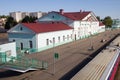 Railway station of the city of Vyazma, Smolensk region