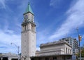 Railway station with a clocktower built in 1916 has been repurposed as an LCBO liquor store