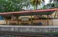 Railway station in Colombo, Sri Lanka Royalty Free Stock Photo