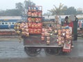 Railway Station in Delhi, India