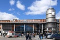 Railway station Den Bosch travelers and traffic