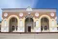 Railway station in Evpatoria town, Crimea