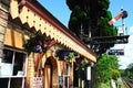 Railway station, Hampton Loade. Royalty Free Stock Photo