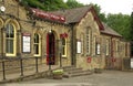 Railway station in Haworth, UK