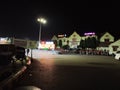 it is a Railway Station in India at 1am midnight