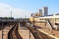 Railway station in Kharkiv, Ukraine