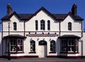 Railway station, Llanfair, Anglesey, Wales. Royalty Free Stock Photo