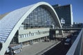 Railway station in Lugansk Royalty Free Stock Photo