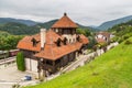 Railway station on Mokra Gora in the Tara mountains, Mokra Gora, Serbia. Royalty Free Stock Photo