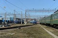 Railway station Moscow-Passenger-Paveletskaya.