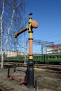 Railway station Moscow-Passenger-Paveletskaya.