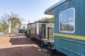 Railway station platform high-speed train Royalty Free Stock Photo