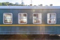 Railway station platform high-speed train Royalty Free Stock Photo