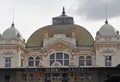 Railway station in Plzen Royalty Free Stock Photo