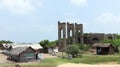 Railway Station ruins destroyed due to 1964 Rameswaram Cyclone, Dhanushkodi, Rameswaram, Tamilnadu,