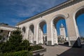 The Railway station in Simferopol Royalty Free Stock Photo