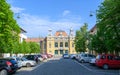 The Railway station in Szeged, Hungary Royalty Free Stock Photo