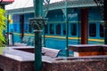 Railway Station theme inside resort in Delhi India, Train Coaches as Resort room Royalty Free Stock Photo