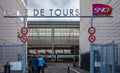 Railway station in Tours Royalty Free Stock Photo