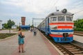 Railway station in the village of New Vodolaga