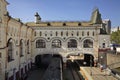 Railway station in Vladivostok. Russia Royalty Free Stock Photo