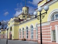 Railway station Yoshckar-Ola Russia.