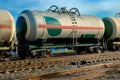 Railway tank Royalty Free Stock Photo