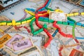Ticket to ride board game Royalty Free Stock Photo