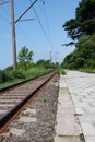 railway to batumi and peron and pillars