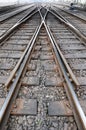 Railway track Royalty Free Stock Photo