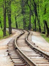 Railway track Royalty Free Stock Photo