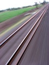 Railway Track Royalty Free Stock Photo