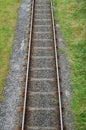 Railway Track From Above Royalty Free Stock Photo