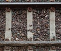 The railway track Royalty Free Stock Photo