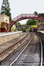 The Railway Track at Goathland Station