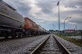 Railway track at KTM Ipoh. Photo taken on the 21st January 2020