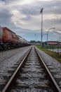 Railway track at KTM Ipoh. Photo taken on the 21st January 2020