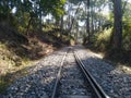 Railway Track in Palampur Himachal Pradesh India Royalty Free Stock Photo