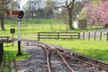 Railway track and signal