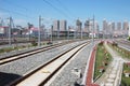 Railway tracks Royalty Free Stock Photo