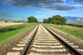 Railway tracks Royalty Free Stock Photo