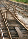 Railway Tracks Royalty Free Stock Photo
